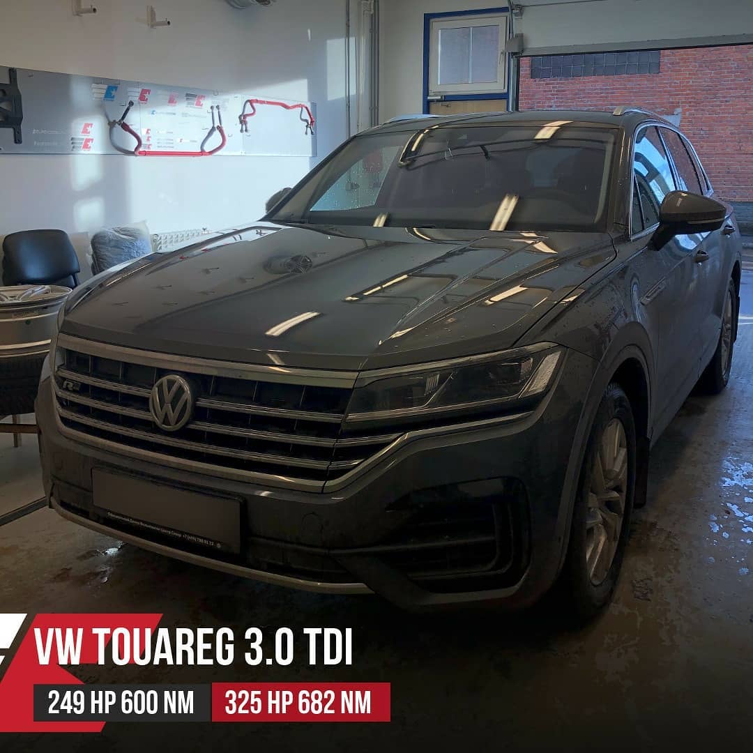 Чип тюнинг VW Touareg CR 3.0TDI